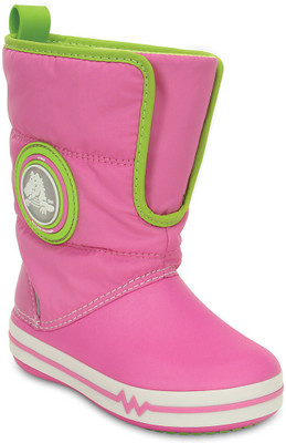 

Crocs Girls Slip on Casual Boots(Pink