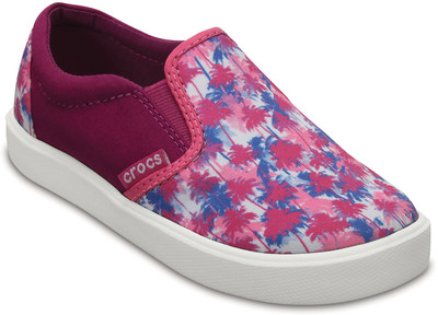 

Crocs Girls Slip on Sneakers(Multicolor, Pink