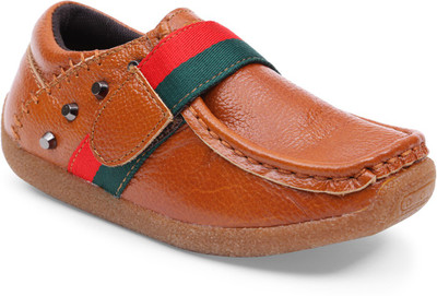 

Lilliput Boys Velcro Loafers(Brown
