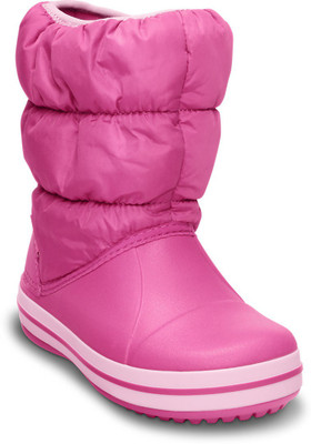 

Crocs Girls Slip on Casual Boots(Pink