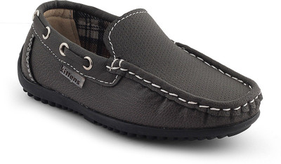 

KITTENS Boys Slip on Moccasins(Brown