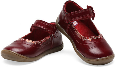 

Teddy Toes Girls Velcro Dancing Shoes(Red