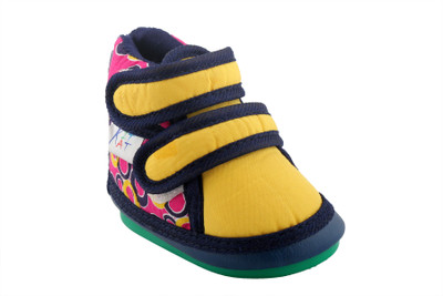 

kitkat Boys & Girls Velcro Casual Boots(Multicolor, Yellow