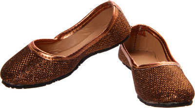 Khussa Girls Slip on Mojaris(Maroon