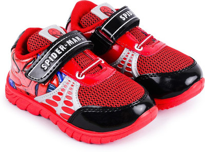 

Spiderman Boys Velcro Casual Boots(Red
