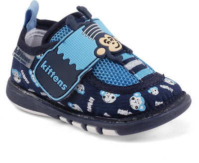 

KITTENS Boys Slip on Sneakers(Dark Blue, Navy