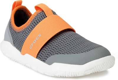 

Crocs Boys Slip on Sneakers(Grey