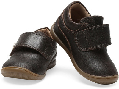

Teddy Toes Boys Velcro Moccasins(Brown