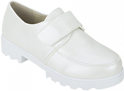 

Joy N Fun Girls Velcro Casual Boots(White