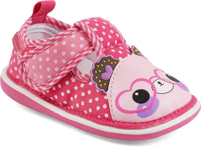 

KITTENS Girls Slip on Sneakers(Pink, Fuschia