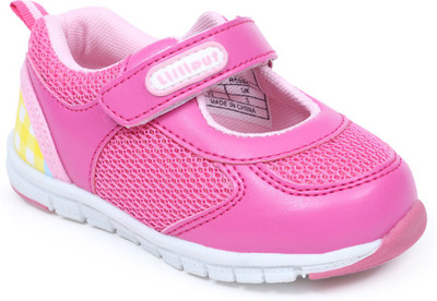

Lilliput Girls Velcro Sneakers(Multicolor, Dark pink