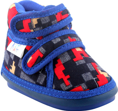 

kitkat Boys & Girls Velcro Casual Boots(Blue, Royal blue