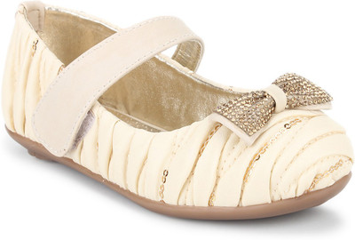 

Apick Girls Velcro Moccasins(Multicolor, Beige