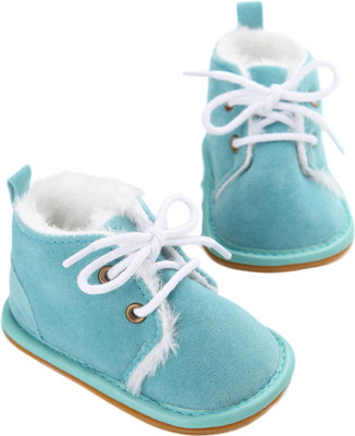 

abdc kids Boys Lace Casual Boots(Light Green, Torquise