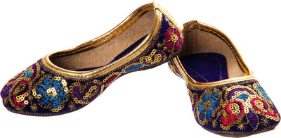 

Khussa Girls Slip on Mojaris(Multicolor