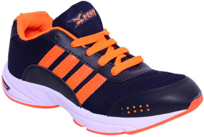 

Xpert Boys Lace Running Shoes(Blue, Blue & orange