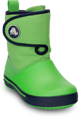 

Crocs Girls Slip on Casual Boots(Green