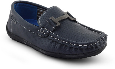 

KITTENS Boys Slip on Loafers(Dark Blue, Navy