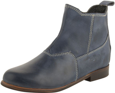 

Willywinkies Boys & Girls Slip on Casual Boots(Blue