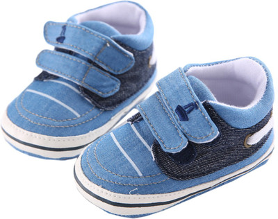 

abdc kids Boys Velcro Casual Boots(Blue