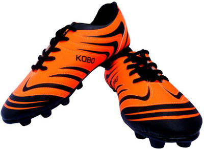 

Kobo Boys & Girls Lace Football Shoes(Multicolor, Orange