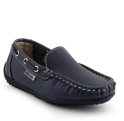 

KITTENS Boys Slip on Loafers(Dark Blue, Navy