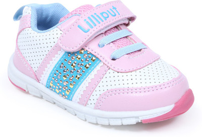 

Lilliput Girls Velcro Sneakers(Multicolor, Pink