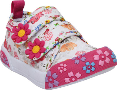 

Doink Girls Velcro Casual Boots(Pink