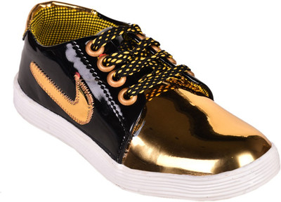

Trilokani Boys Lace Sneakers(Black, Multticolor