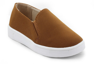 

KITTENS Boys Slip on Loafers(Beige