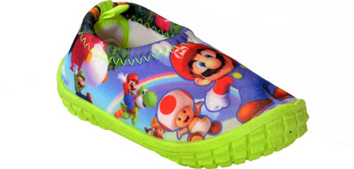 

BUNNIES Boys Slip on Loafers(Green