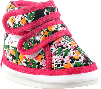 

kitkat Boys & Girls Velcro Casual Boots(Pink