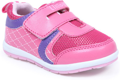 

Lilliput Girls Velcro Sneakers(Multicolor, Dark pink