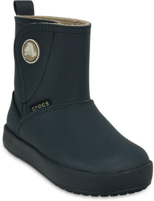 

Crocs Girls Slip on Casual Boots(Blue, Navy