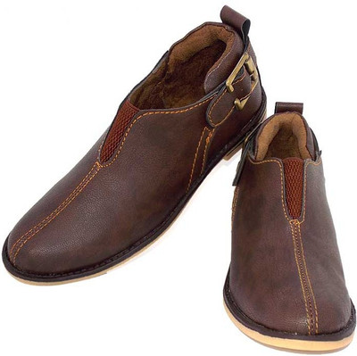

D'zigners Boys Slip on Casual Boots(Maroon, Tan