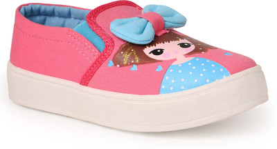 

N Five Girls Slip on Casual Boots(Pink