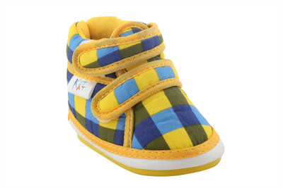 

kitkat Boys & Girls Velcro Casual Boots(Yellow
