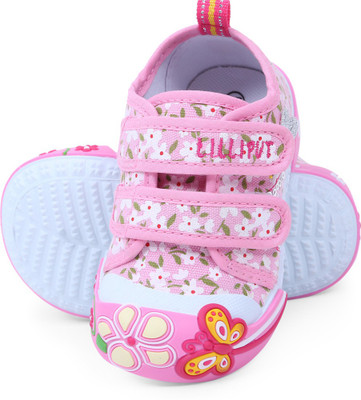 

Lilliput Girls Velcro Sneakers(Pink