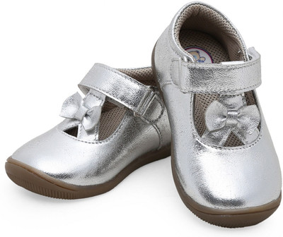 

Teddy Toes Girls Velcro Dancing Shoes(Pink, Silver