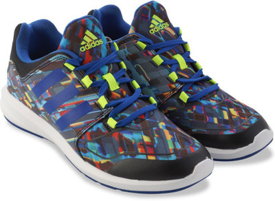 

ADIDAS Boys & Girls Lace(Multicolor, Cblack/croyal/syello