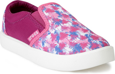 

Crocs Girls Slip on Sneakers(Pink