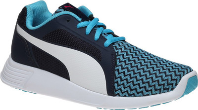 

Puma Girls Lace Casual Boots(Blue