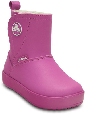 

Crocs Girls Slip on Casual Boots(Purple