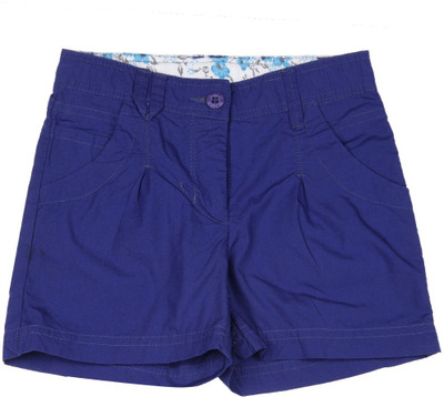 

Elle Kids Short For Solid Cotton Modal Blend(Dark Blue