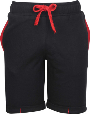 

Stop By Shoppers Stop Short For Boys Sports Solid Cotton(Black, Pack of 1