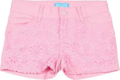 

The Children's Place Short For Girls Casual Self Design Cotton(Pink, 1116