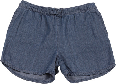 

The Children's Place Short For Girls Casual Solid Cotton(Blue, 0f