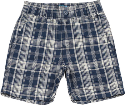 

The Children's Place Short For Boys Casual Checkered Cotton(Dark Blue, 1051