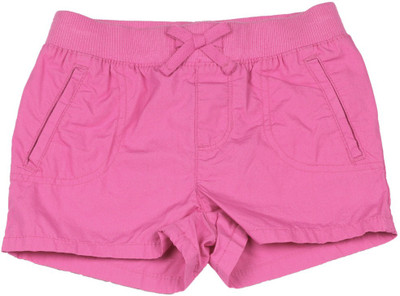 

The Children's Place Short For Girls Casual Solid Cotton(Pink, Ay