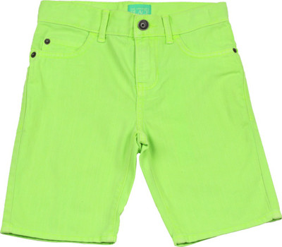 

The Children's Place Short For Boys Casual Solid Cotton(Green, 1011